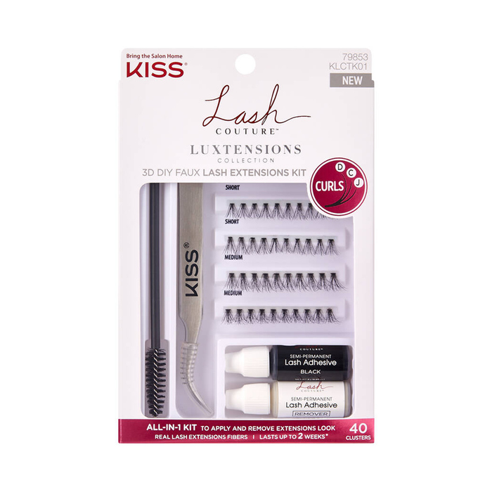 Zestaw do rzęs kępki Luxtensions 3D Kiss