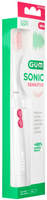 Szczoteczka soniczna do zębów biało różowa Sensitive Sunstar GUM 1 sztuka