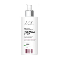 Żel do mycia twarzy kojąco-łagodzący dla cery wrażliwej Rosacea Apis 300ml