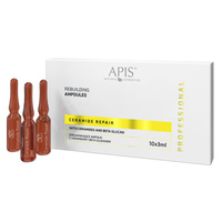 Odbudowujące ampułki z ceramidami beta glukanem CERAMIDE REPAIR Apis 10x3ml