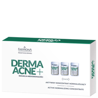 Aktywny koncentrat normalizujący Derma Acne+ Farmona 5x5 ml