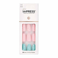 Sztuczne paznokcie samoprzylepne Róż/Turkus x30 M Kiss