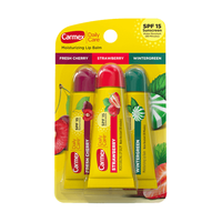 Zestaw 3x balsam do ust Carmex Daily Care SPF15 nawilżający mix smaków 10 g