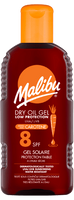 Suchy olejek w żelu z filtrem przeciwsłonecznym SPF8 Malibu 200ml