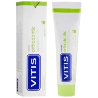 Pasta do zębów ortodontyczna z fluorkiem sodu jabłko i mięta Vitis 100 ml