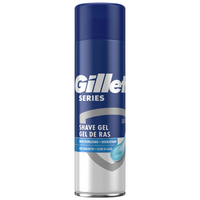 Żel do golenia z masłem kakaowym skóra wrażliwa moisurning Gillette 200 ml