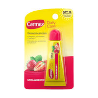 Balsam do ust w tubce Carmex truskawkowy SPF 15 ochronny wodoodporny 10 g