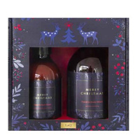 LaQ Świąteczny zestaw kosmetyków, żel + balsam do ciała