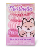 Kolorowe gumki do włosów dla dzieci sprężynki MARTINELIA 5 sztuk
