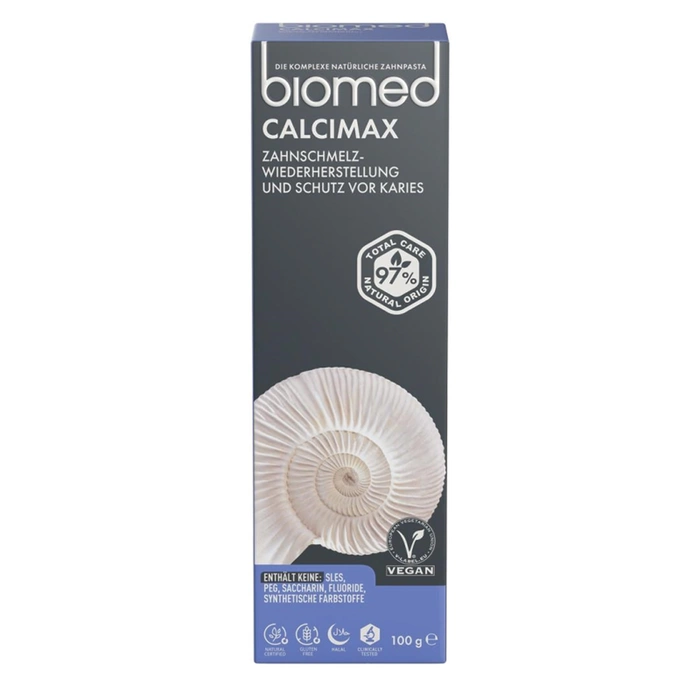 Pasta do zębów wzmacniająca odbudowująca bez fluoru Biomed Calcimax 100g