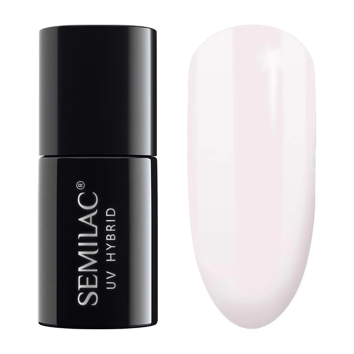 Lakier hybrydowy do paznokci waniliowa  #050  Semilac French Vanilla 7 ml