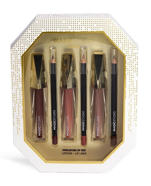 Zestaw do ust Magic Studio Everlasting Lip Trio pomadka konturówka 1 szt.