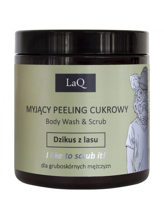 Peeling myjący dla mężczyzn DZIK Wash LaQ 200 ml