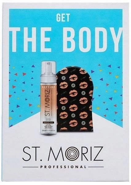 ST. MORIZ ZESTAW Rękawica Samoopalacz 200 ml