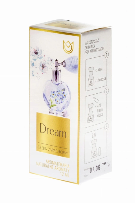 Olejek zapachowy DREAM do kominków i aromaterapii Naturalne Aromaty 10 ml