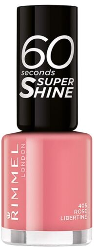 RIMMEL LONDON Super shine Lakier do paznokci 405 ROSE LIBERTINE 8 ml