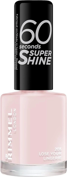 RIMMEL LONDON Super shine Lakier do paznokci 203 LOSE YOUR LINGERIE 8 ml