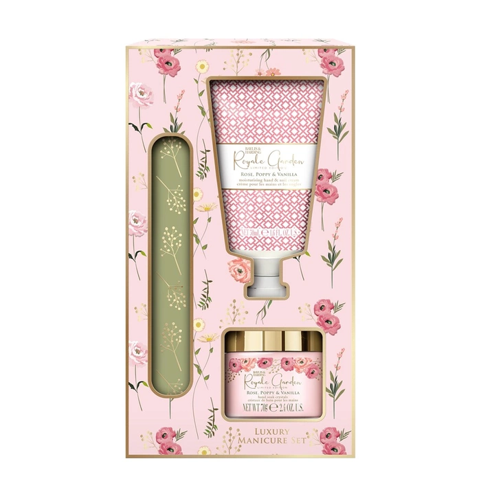 Zestaw do pielęgnacji dłoni ROYALE GARDEN Baylis & Harding 50 ml / 70 g