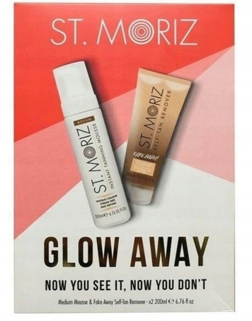 Zestaw samoopalacz + scrub St Moriz Glow Away