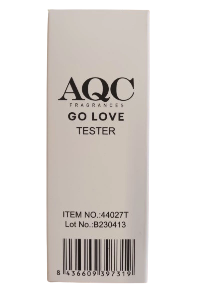 Woda perfumowana tester kosmetyki damskie dla kobiet Go love AQC 15ml