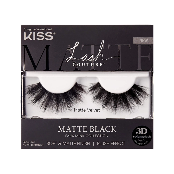 Sztuczne rzęsy Faux Mink Matte Black Velvet Kiss