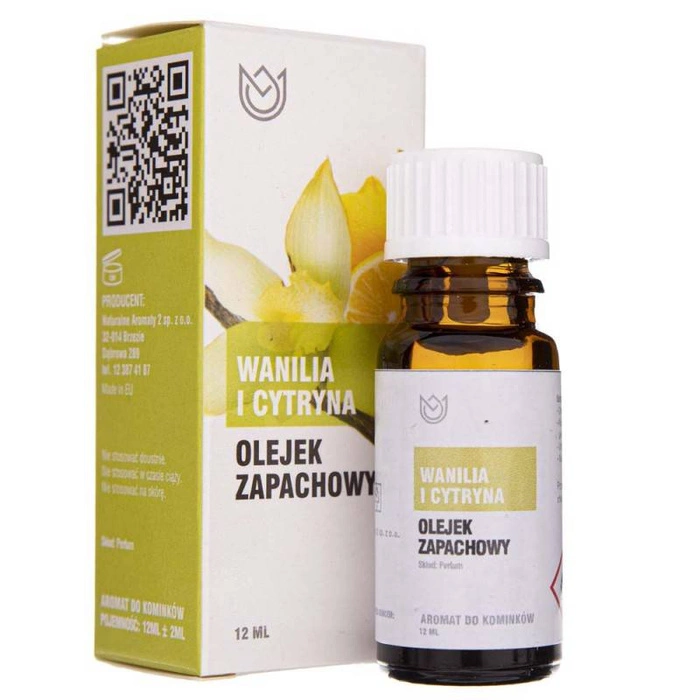 Naturalne Aromaty olejek WANILIA I CYTRYNA 12ml