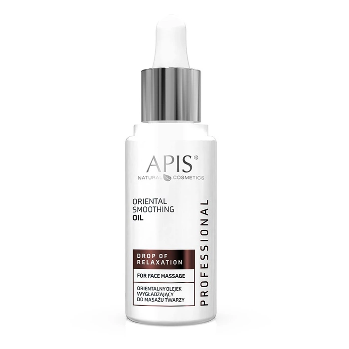Wygładzający olejek do masażu twarzy DROP OF RELAXATION Apis Natural 30 ml