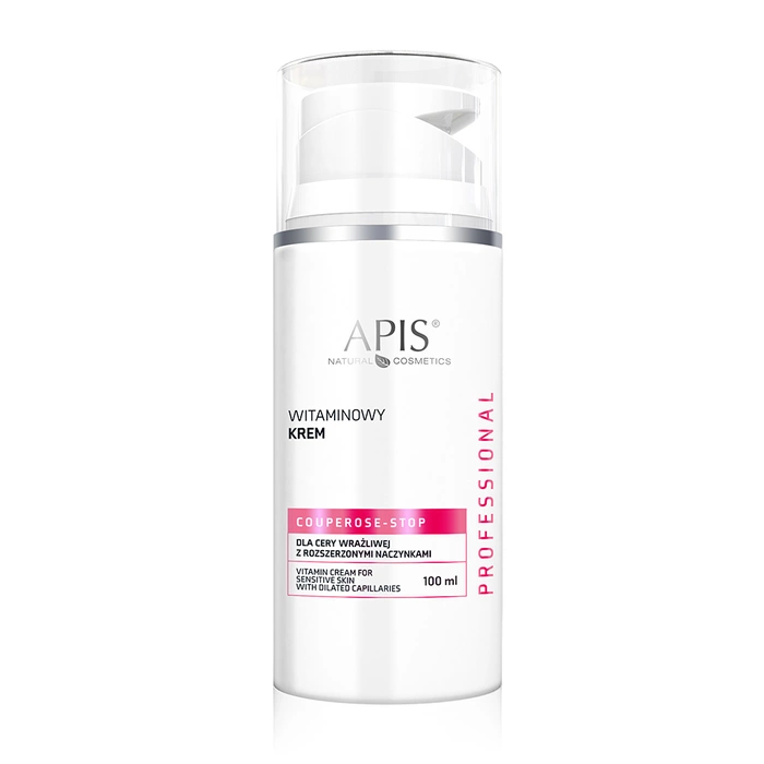 Krem do cery wrażliwej z rozszerzonymi naczynkami COUPEROSE-STOP Apis 100ml