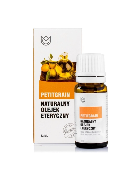 Olejek eteryczny PETITGRAIN 100% naturalny do aromaterapii i masażu NA 12ml