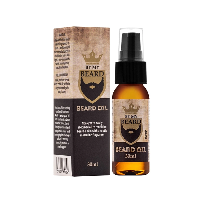 Pielęgnacyjny olejek do brody i zarostu dla mężczyzn By My Beard 30 ml