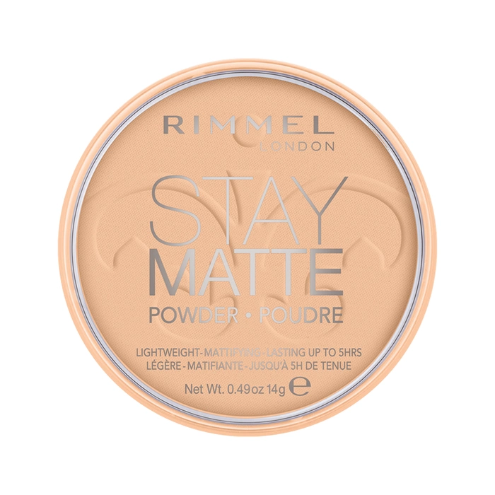 Puder do twarzy matujący prasowany Stay Mate 006 Warm Beige Rimmel 14 g