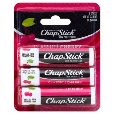 Chapstick Wiśniowy Balsam do Ust x3