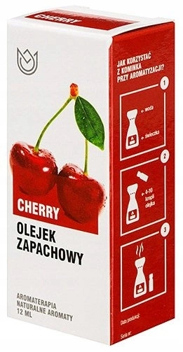 Olejek zapachowy CHERRY do kominków i aromaterapii Naturalne Aromaty 10 ml