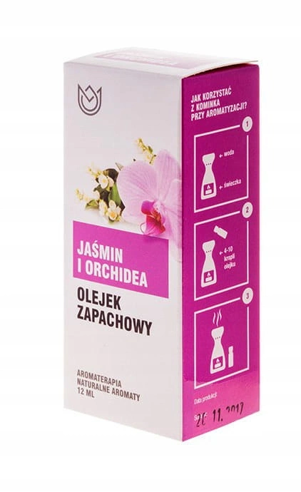Olejek zapachowy JAŚMIN I ORCHIDEA do kominków i aromaterapii NA 10 ml
