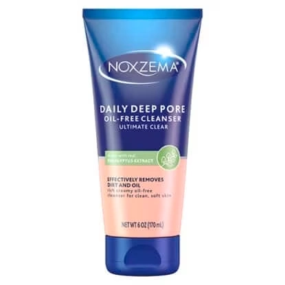 Krem do oczyszczania twarzy bezolejowy z eukaliptusem Noxzema 170 ml