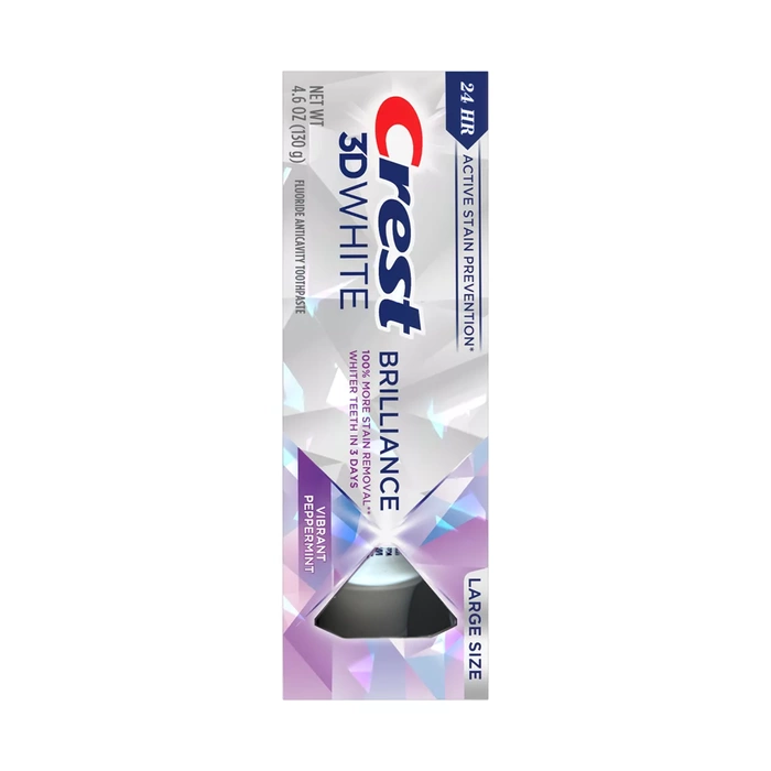 Wybielająca pasta do zębów 3DWhite Brilliance Vibrant Peppermint Crest 110 g