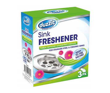 Odświeżacz do zlewu na nieprzyjemne zapachy Sink Freshener Duzzit 3x30g