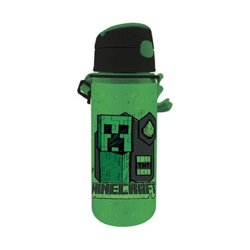 Bidon aluminiowy butelka dla dzieci Minecraft Creeper KIDS Euroswan 600 ml