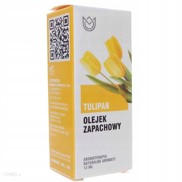 Olejek zapachowy TULIPAN do kominków i aromaterapii Naturalne Aromaty 10 ml
