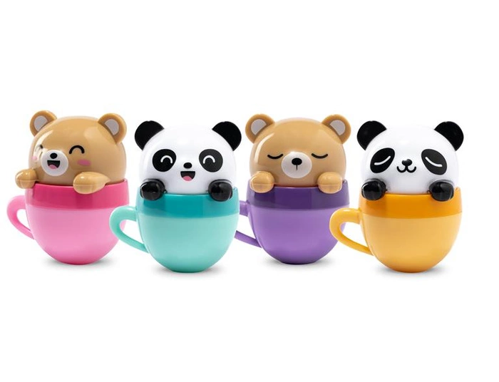 Balsam pomadka do ust dla dzieci miś panda w kubku Lip Balm Martinelia 3,1g