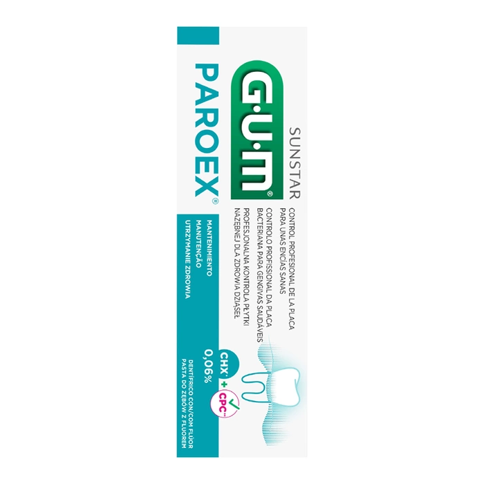 Pasta do zębów z chlorheksydyną GUM PAROEX 0,06% Sunstar 75 ml
