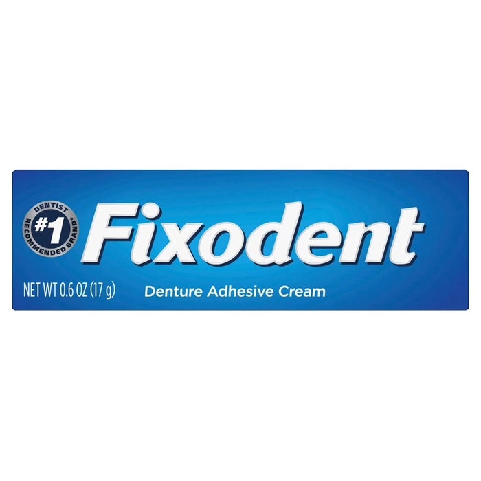 Klej do protez zębowych mocujący mocny Denture Adhesive Cream Fixodent 17 g