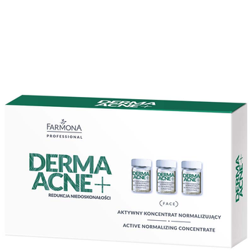 Aktywny koncentrat normalizujący Derma Acne+ Farmona 5x5 ml
