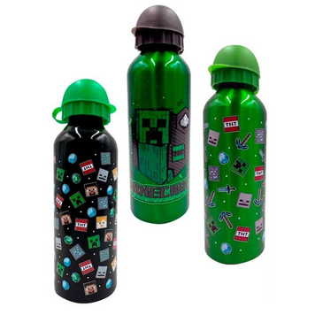 Aluminiowy bidon butelka dla dzieci Minecraft Creeper/mix 500 ml