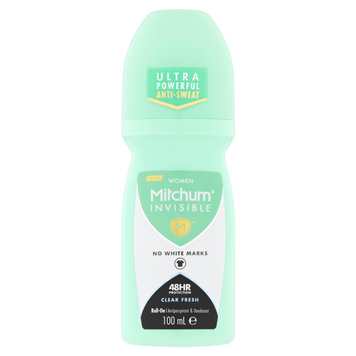 Antyperspirant damski dezodorant w kulce dla kobiet Mitchum Clear 100 ml