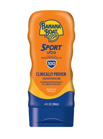 Balsam do opalania z filtrem UVA/ UVB BANANA BOAT SPF 100 SPORT 118 ml