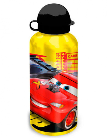 Bidon aluminiowy, butelka dla dzieci KIDS Euroswan AUTA Cars 500 ml