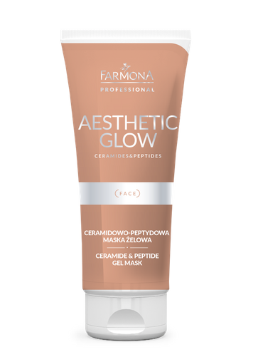 Ceramidowo-peptydowa maska żelowa Aesthetic Glow Farmona Professional 200ml