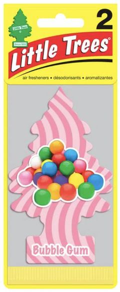 Choinki zapachowe Bubble Gum Guma Balonowa x2