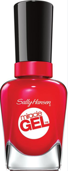 Czerwony lakier do paznokci Miracle Gel 470 Red Eye Sally Hansen 14,7 ml